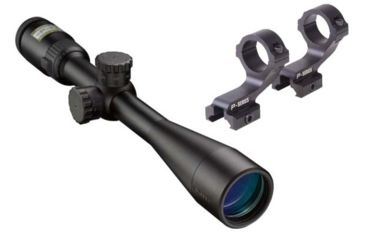 Image of Nikon P-223 4-12X40 BDC w/ Rapid Action Turret 8473 w/ FREE Nikon P-Series Mount 835 8473-KIT1