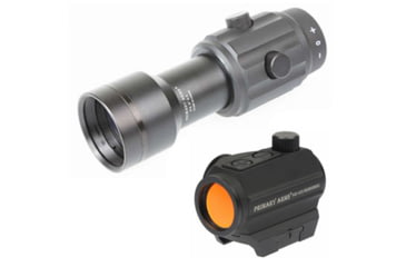 Image of Primary Arms SLx Micro Dot w/Push Buttons MD-ADS w/ 6X Magnifier Gen II