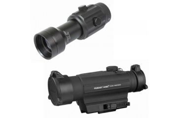 Image of Primary Arms SLx Red Dot Sight w/Integrated Green Laser w/ 3X Red Dot Magnifier GEN III