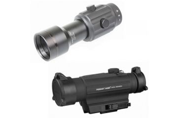 Image of Primary Arms SLx Red Dot Sight w/Integrated Green Laser w/ 6X Magnifier Gen II