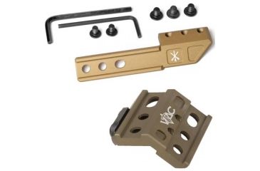 Image of Unity Tactical Micro Hub, Flat Dark Earth FUS-MHF W/ Unity Tactical Light Wing - Left, Flat Dark Earth FUS-LWLF FUS-MHF-KIT6