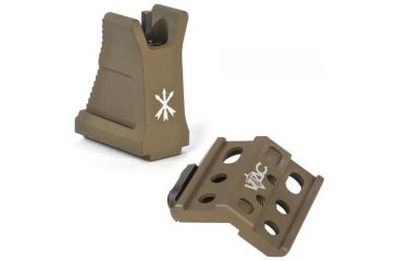 Image of Unity Tactical Micro Hub, Flat Dark Earth FUS-MHF W/ Unity Tactical Fixed Front Sight, Flat Dark Earth FUS-S2F FUS-MHF-KIT4