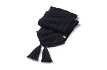 Image of Smartwool Bunny Slope Scarf -Unisex, Deep Navy Heather, Unisex Medium, SW000443108-1FM