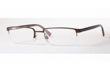 Image of Burberry Eyeglasses BE1006 with Rx Prescription Lenses 1012-5200 - Matte Brown Frame