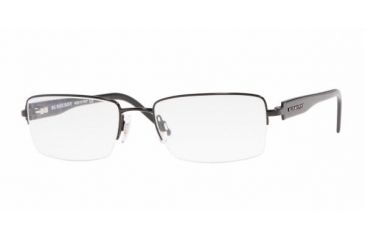 Image of Burberry BE1067 Bifocal Eyeglasses Shiny Black Frame / 50 mm Prescription Lenses, 1001-5018