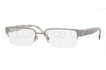 Image of Burberry BE1110 Bifocal Eyeglasses Gunmetal Frame / 51 mm Prescription Lenses, 1003-5118