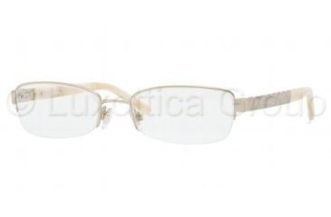 Image of Burberry BE1140 Progressive Eyeglasses - Burberry Gold Frame / 52 mm Prescription Lenses, 1002-5217