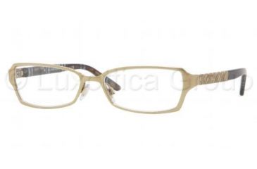 Image of Burberry BE1141 Progressive Eyeglasses - Havana Demo Lens Frame / 51 mm Prescription Lenses, 1077-5116