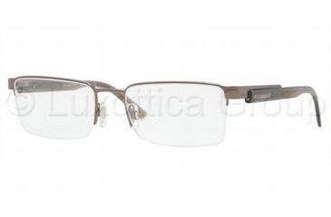 Image of Burberry BE1144 Progressive Eyeglasses Dark Gray Frame / 52 mm Prescription Lenses, 1091-5218