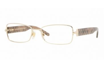 Image of Burberry BE1168 Bifocal Eyeglasses, Burberry Gold Frame / 51 mm Prescription Lenses, 1002 5117