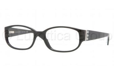 Image of Burberry BE2068B Progressive Eyeglasses Shiny Black Frame / 50 mm Prescription Lenses, 3001-5017