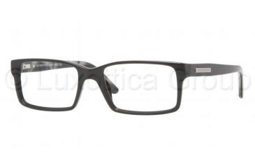 Image of Burberry BE2074 Progressive Eyeglasses Black Frame / 52 mm Prescription Lenses, 3001-5216