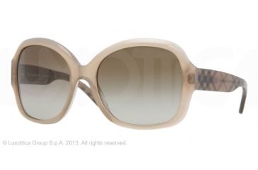 Image of Burberry BE4058M Progressive Prescription Sunglasses BE4058M-316613-57 - Lens Diameter 57 mm, Lens Diameter 57 mm, Frame Color Beige