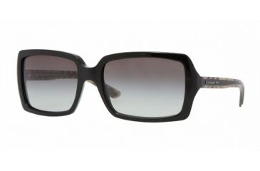 Image of Burberry BE4075 Bifocal Sunglasses Black Frame / 56 mm Prescription Lenses, 317711-5617