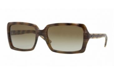 Image of Burberry BE4075 Bifocal Sunglasses Green Horn/Brown Frame / 56 mm Prescription Lenses, 313913-5617