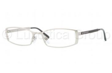 Image of Burberry BE1238 Bifocal Prescription Eyeglasses 1159-5217 - Matte Silver Frame