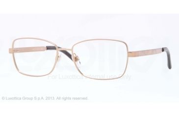Image of Burberry BE1259Q Bifocal Prescription Eyeglasses 1189-52 - Gold Frame