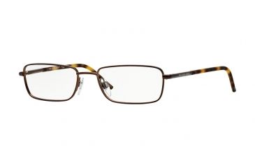 Image of Burberry BE1268 Bifocal Prescription Eyeglasses 1012-52 - Matte Brown Frame