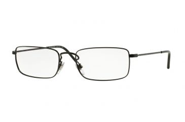 Image of Burberry BE1274 Single Vision Prescription Eyeglasses 1007-53 - Matte Black Frame