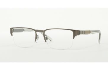 Image of Burberry BE1297 Single Vision Prescription Eyeglasses 1144-54 - Dark Nikel Frame