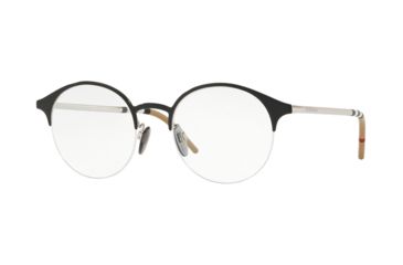 Image of Burberry BE1328 Bifocal Prescription Eyeglasses, 51mm, Black/Silver, BE1328-1276-51-BI