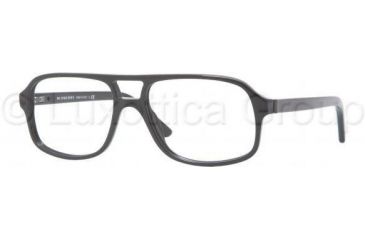 Image of Burberry BE2088 Progressive Prescription Eyeglasses 3001-5216 - Black 