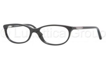 Image of Burberry BE2097 Single Vision Prescription Eyewear 3001-5015 - Shiny Black 
