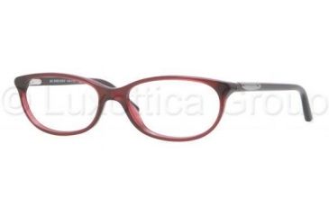 Image of Burberry BE2097 Single Vision Prescription Eyewear 3014-5015 - Violet-oxblood 