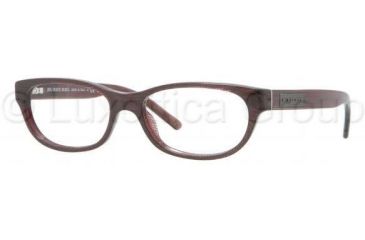 Image of Burberry BE2106 Bifocal Prescription Eyeglasses 3224-5115 - Striped Violet Frame