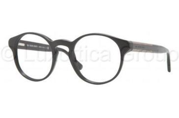 Image of Burberry BE2115 Single Vision Prescription Eyeglasses 3001-4621 - Black Frame