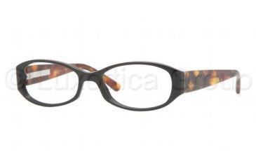 Image of Burberry BE2118 Single Vision Prescription Eyeglasses 3329-5216 - Black Frame