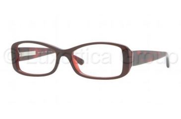 Image of Burberry BE2119 Bifocal Prescription Eyeglasses 3337-5116 - Dark Red Frame