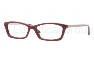 Image of Burberry BE2129 Single Vision Prescription Eyeglasses 3317-5115 - Bordeaux Frame