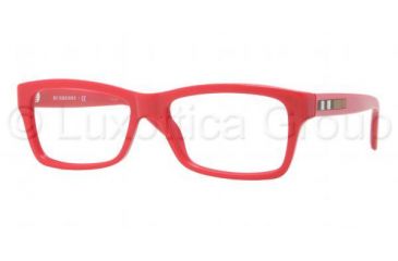 Image of Burberry BE2135 Bifocal Prescription Eyeglasses 3364-5316 - Red Frame