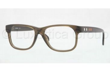 Image of Burberry BE2136 Bifocal Prescription Eyeglasses 3010-5200 - Olive Green Frame