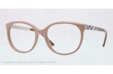 Image of Burberry BE2142 Bifocal Prescription Eyeglasses 3281-51 - Nude Frame, Demo Lens Lenses