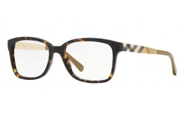 Image of Burberry BE2143 Progressive Prescription Eyeglasses 3002-53 - Dark Havana Frame