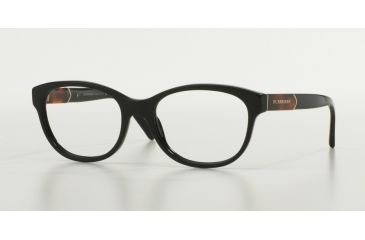 Image of Burberry BE2151 Bifocal Prescription Eyeglasses 3001-52 - Black Frame