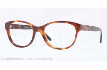 Image of Burberry BE2151 Bifocal Prescription Eyeglasses 3316-52 - Havana Frame