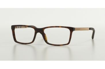Image of Burberry BE2159Q Bifocal Prescription Eyeglasses 3002-52 - Dark Havana Frame