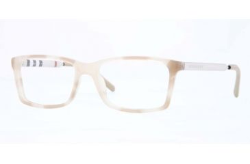 Image of Burberry BE2159Q Bifocal Prescription Eyeglasses 3427-52 - Beige Havana Frame