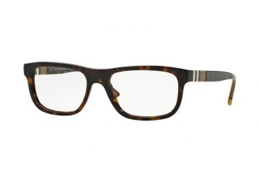 Image of Burberry BE2197 Bifocal Prescription Eyeglasses 3002-53 - Dark Havana Frame