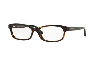 Image of Burberry BE2202 Bifocal Prescription Eyeglasses 3002-52 - Drak Havana Frame