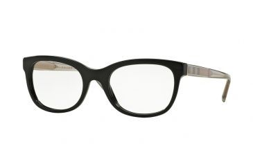 Image of Burberry BE2213 Bifocal Prescription Eyeglasses 3001-51 - Black Frame