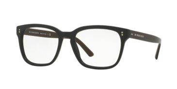 Image of Burberry BE2225 Bifocal Prescription Eyeglasses 3590-53 - Matte Black Frame