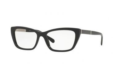 Image of Burberry BE2236F Progressive Prescription Eyeglasses 3001-54 - Black Frame