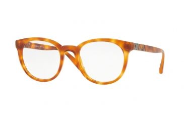 Image of Burberry BE2250F Bifocal Prescription Eyeglasses 3054-53 - Light Havana Frame