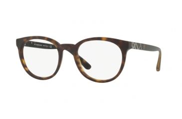 Image of Burberry BE2250F Bifocal Prescription Eyeglasses 3536-53 - Matte Dark Havana Frame