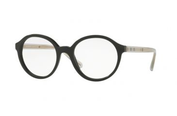 Image of Burberry BE2254 Single Vision Prescription Eyeglasses 3001-51 - Black Frame
