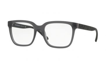 Image of Burberry BE2262F Single Vision Prescription Eyeglasses 3698-55 - Matte Grey Frame